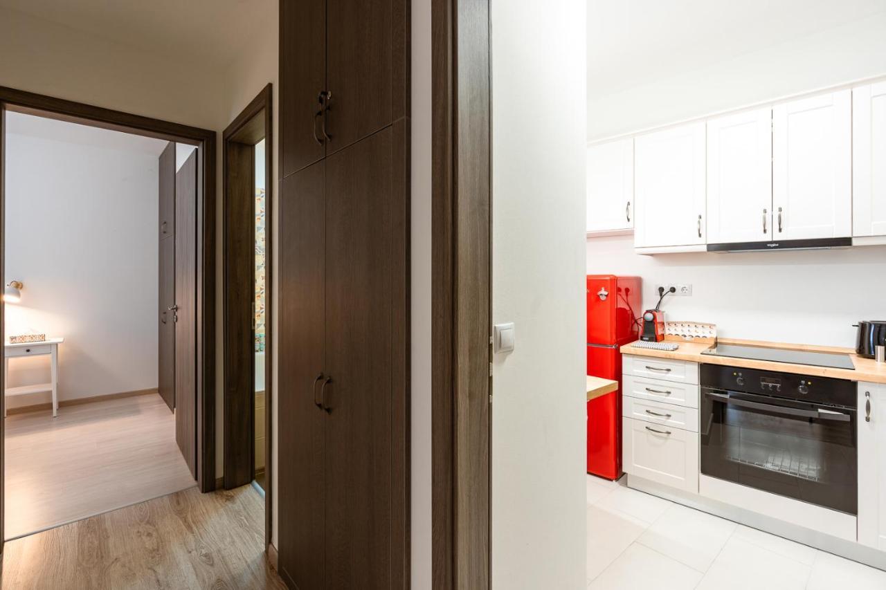 Modern & Newly Built Apartment With Private Garage Budapesta Exterior foto