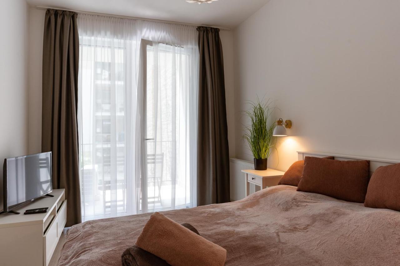 Modern & Newly Built Apartment With Private Garage Budapesta Exterior foto